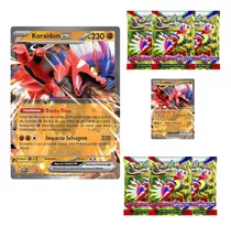 Box Pokémon Lendas De Paldea Coleção Koraidon Ex 33017 Copag