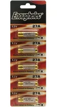 Pack X5 Pilas Bateria Alcalina 27a 12v Control Remoto Alarma