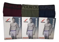 Pack X 3 Unidades Boxer De Hombre Dufour Art. 12058