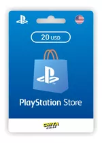 Tarjeta Psn Gift Card 20 Usd Región Usa 