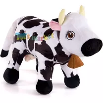 Peluche De La Granja Grande Sonido Vaca Bartolito Perchero  