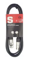 Stagg Smc3 Serie Xlr Dama Cable Microfono 10 Pies