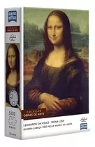 Quebra-cabeça Monalisa Leonardo Da Vinci 500pçs Nano Toyster