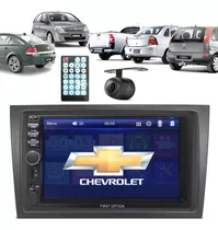 Multimídia Mp5 Gm Chevrolet + Moldura Câmera Ré Espelha Usb 