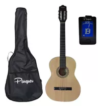 Guitarra Clasica Criolla Parquer Colores + Funda + Afinador