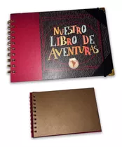 Nuestro Libro De Aventuras Up - 20 Hojas Café De 300 Grs.