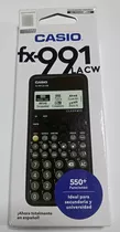 Calculadora Científica Casio (fx-991lacw) +550 Funciones