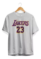 Remera Basket Nba Los Angeles Lakers Todos Los Diseños.