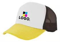 Gorras Trucker Personalizadas Logo Full Color X 1un.