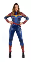 Fantasia Capitã Marvel Adulto Luxo - Captain Marvel