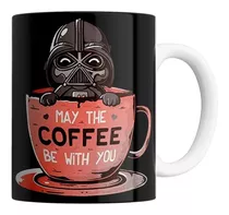 Taza - Tazón De Cerámica - Star Wars (darth Vader Coffee)