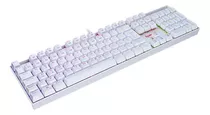 Teclado Mecânico Usb Redragon Mitra Rgb - K551w-rgb Branco (