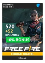 Gift Card Free Fire 520 Dimas + Bonus