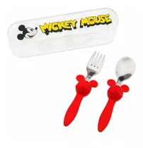 Set Cubiertos Mickey Mouse Disney Original A2836 