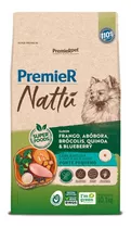 Ração Premier Nattu Cães Adultos Pequeno Porte Abóbora 10kg