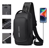  Antirrobo Mochila Crossbody Multifuncional Pechera Con Usb