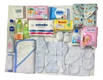 Kit Cuidado Del Bebe Ajuar Pañales Ideal Regalo Nacimiento