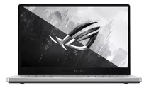 Notebook Gamer  Asus Rog Zephyrus G14 Ga401qm Moonlight White 14 , Amd Ryzen 7 5800hs  16gb De Ram 512gb Ssd, Nvidia Geforce Rtx 3060 144 Hz 1920x1080px Windows 11 Home