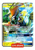 Carta Pokémon Tapu Koko Gx 47/145 Guardiões Ascendentes