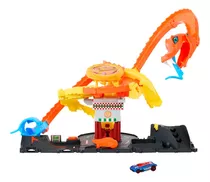 Hotwheels Pista City Ataque Cobra Pizzaria Slam Mattel Htn81