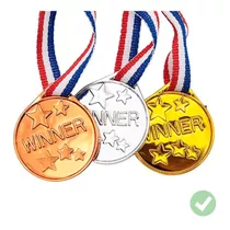 Medallas Podio Ganador Evento Deportivo Niños 3unidades Jg8z