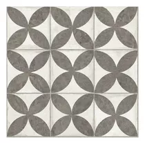 Ceramica 45x45 Flower Black San Lorenzo 1era Calcareo