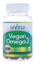 Omega 3 Vegano 120 Cápsulas Revitta Wellness