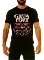 Camiseta Greta Van Fleet Lollapalooza 2019 Brasil