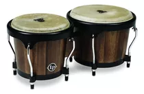 Bongo Lp Aspire Walnut Lpa601-sw Parche De Cuero