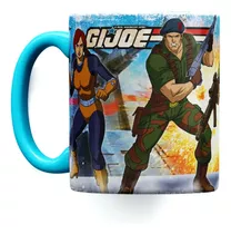 Caneca Gi Joe A Real American Hero Universo Retro Ur