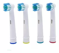 Pack 4 Cabezales Repuesto Cepillo Compatible Con Oralb Braun