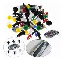 Kit 1000 Clip Broche Retencion Lata Plastico Auto Tapabarro