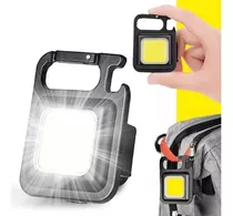 Linterna Recargable Led Cob Luz Potente Llavero Multiusos