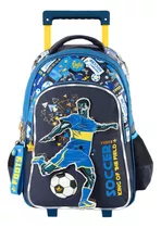 Mochila 18 C/carrito Jugador, Luz Led, Footy, Fútbol - 12930