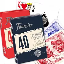 Baraja Naipe Fournier 40 Poker Carta Monito / Alberico Magic