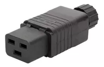 2 Conector Iec 320 C19 Plugue Fêmea Iec C19 16a 250v