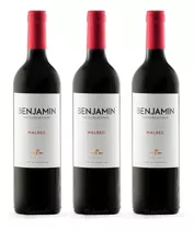 Vino Benjamin Malbec X3 - Oferta Celler