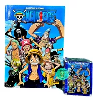 Album One Piece 2021 Panini Y 20 Sobres (estampas+tarjetas)