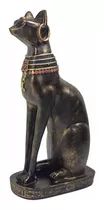 Estátua Gato Bastet Deus Do Egito Estátua Divindade Egípcia 