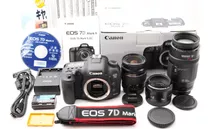 Canon Eos 7d Mark Ii 2 Triple Lens Set