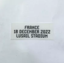 Estampado Matchday Argentina Francia Qatar 2022