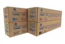 Toner Konica Minolta Original C8000 Tn615 Kit 4 Cores