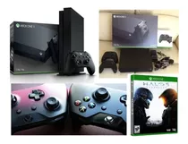 Microsoft Xbox One X 1tb, Com 2 Controles E Jogo Halo 5