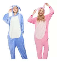 Pijama Kigurumi Mameluco Stich Angela Stich Rosa