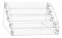 Soporte Acrílico Para Tarjetas De Visita, Soporte 5 Niveles