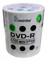 600 Dvd-r Smartbuy Logo 4.7 Gb 120 Minutos 