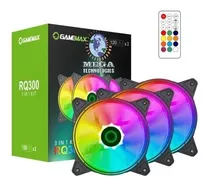 Kit D Ventilador Pc 3 En 1 Gamemax Rq300 Argb Control Remoto