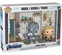 Funko Pop Marvel Avengers: La Casa De Thor Miek, Korg Y Thor