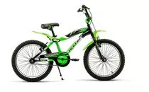 Bicicleta Infantil Raleigh Mxr R20 Frenos V-brakes Color Blanco/verde/negro