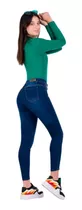 Pantalón Jean Mujer Elastizado Chupín Clásico Talle 36 Al 56
